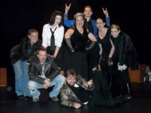 Me and the cast of "Macbeth," 2009.
