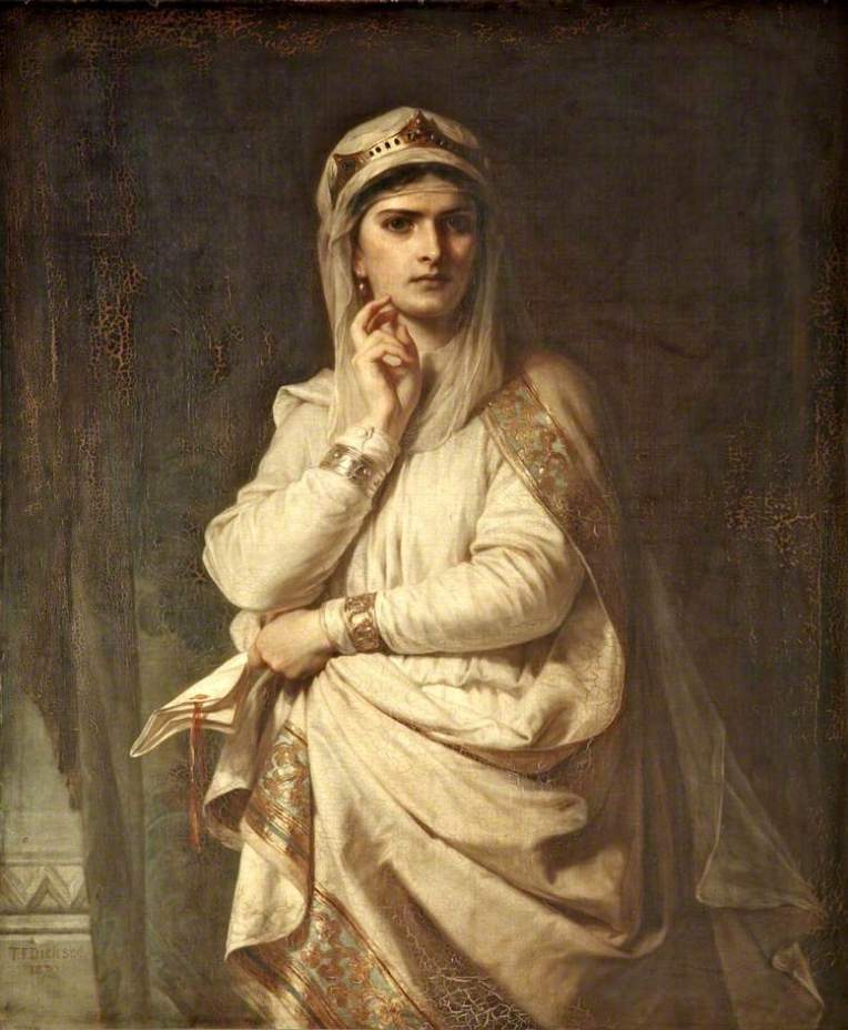 For commentary: http://www.bbc.co.uk/arts/yourpaintings/paintings/ideal-portrait-of-lady-macbeth-97937
