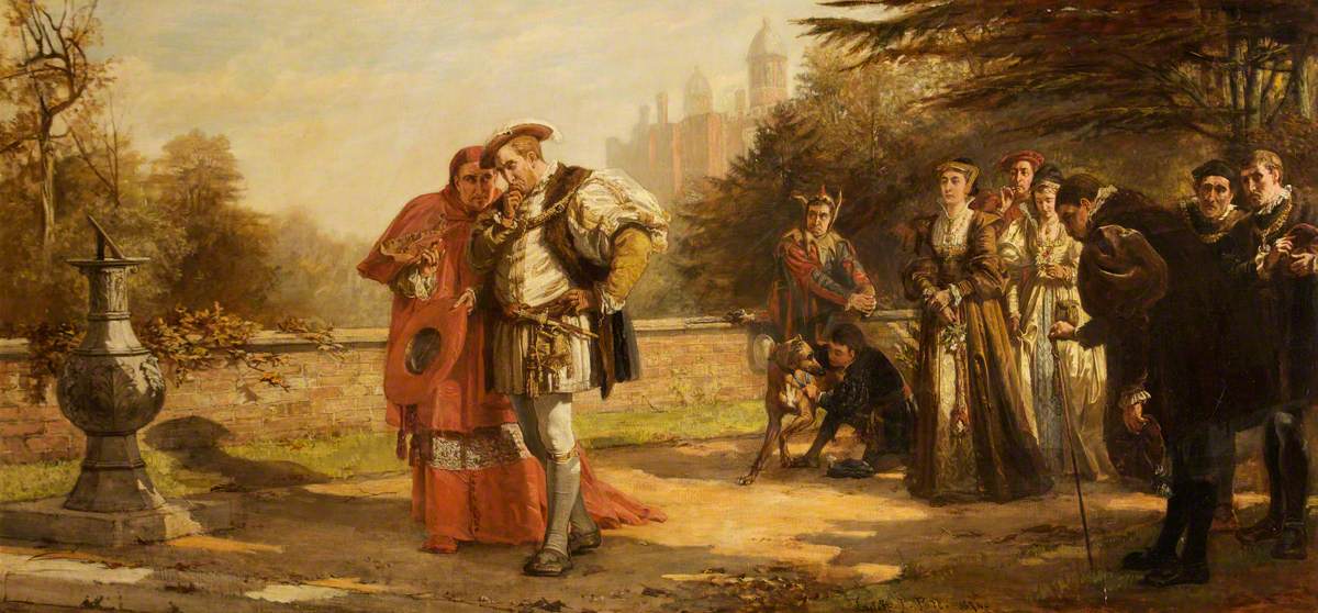 Potter, Laslett John, 1837-1880; The Dismissal of Cardinal Wolsey