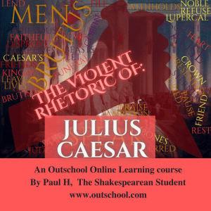 Course image: "The Violent Rhetoric Of Julius Caesar"