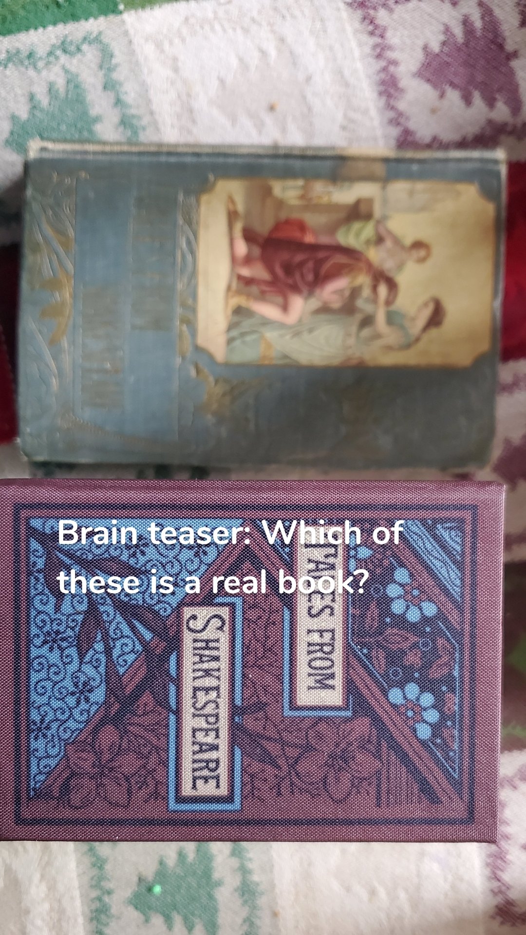 Brain teaser: Which of these is a real book?